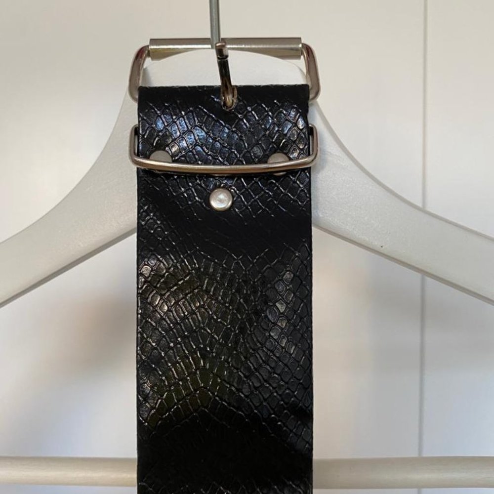 1980s Snakeskin Vintage Belt